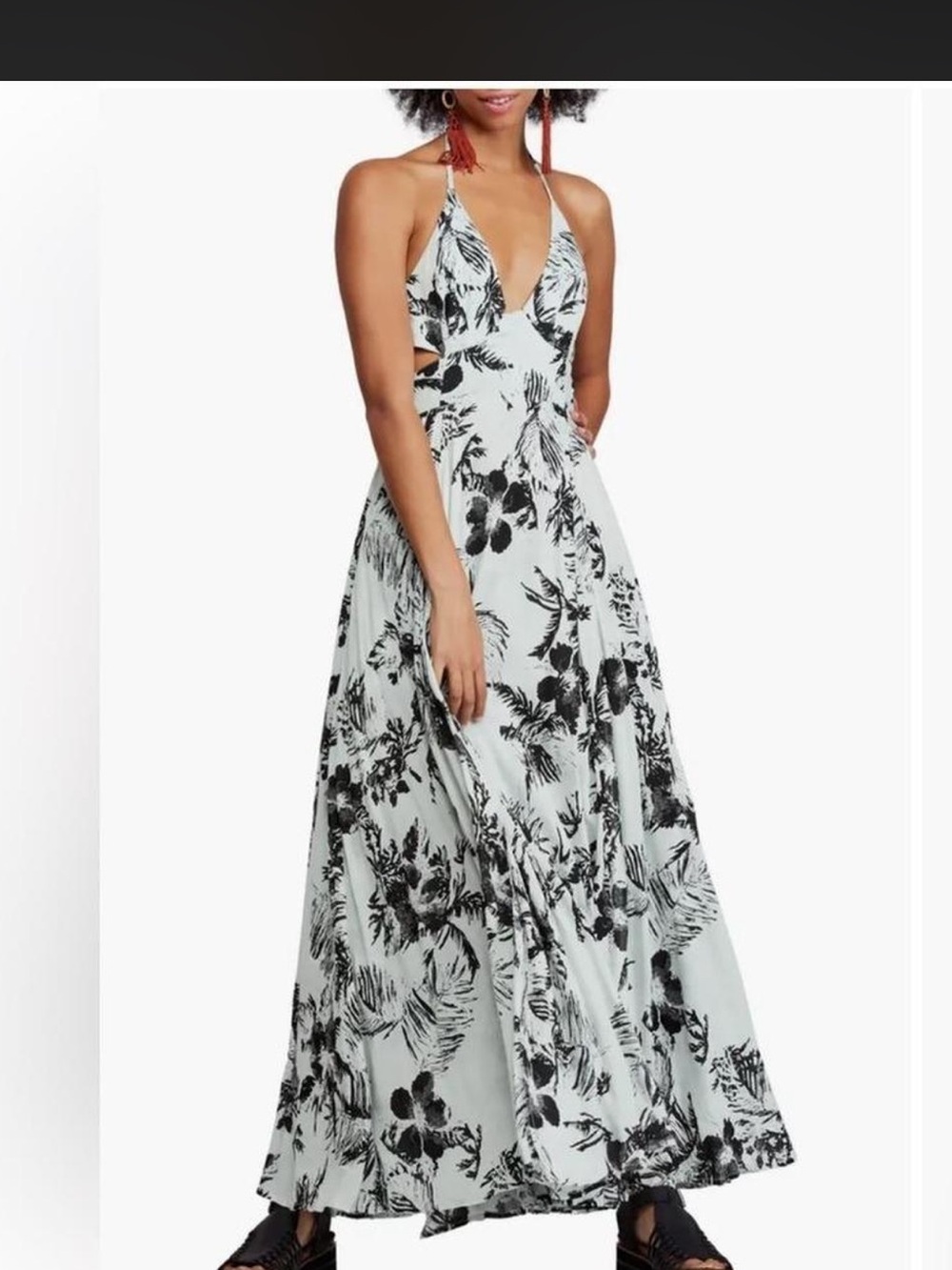 Free people Lille halter dress